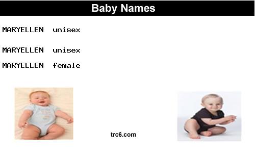 maryellen baby names